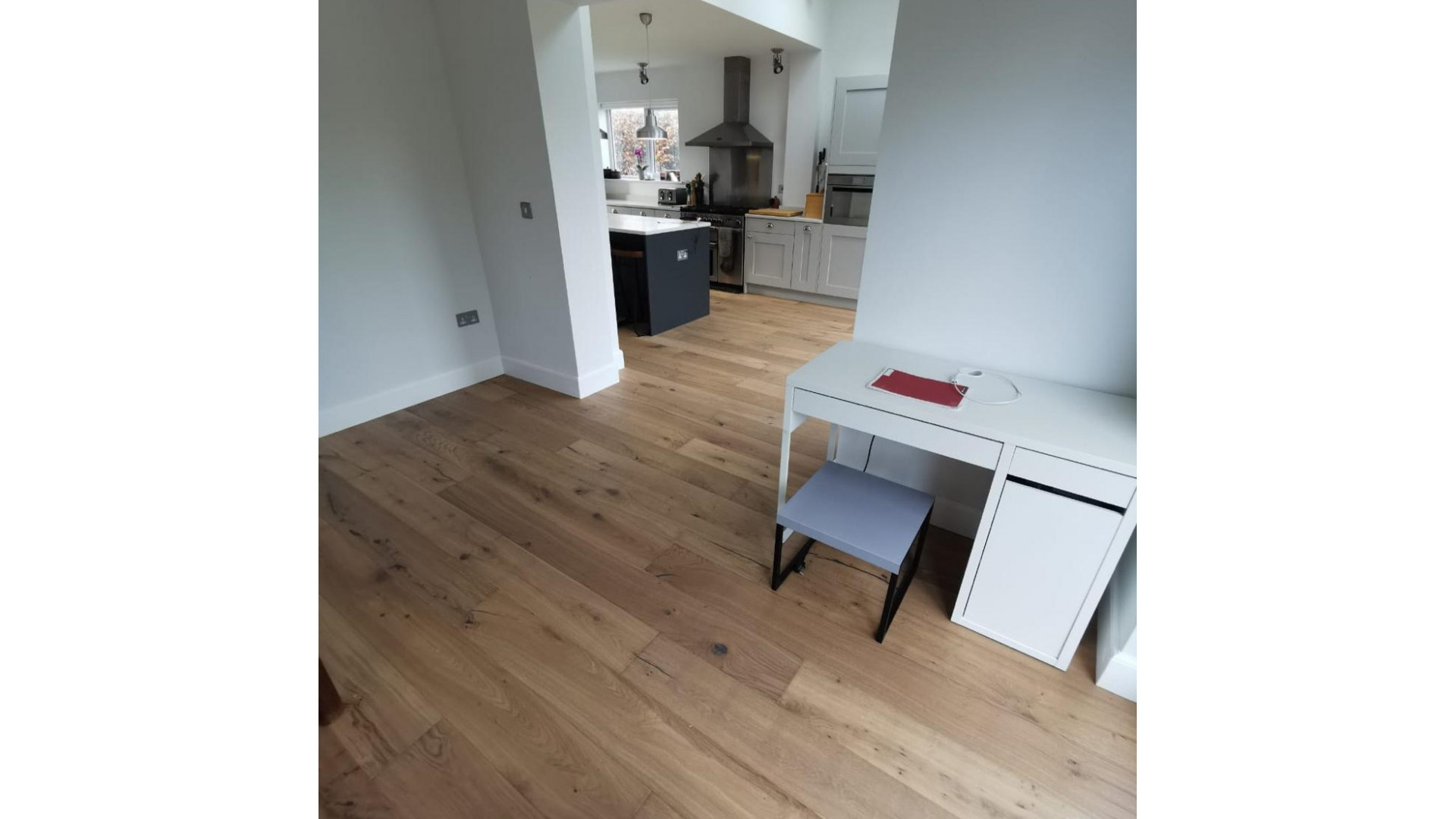 Kahrs Oak Cemento Hand-scraped Wood Flooring