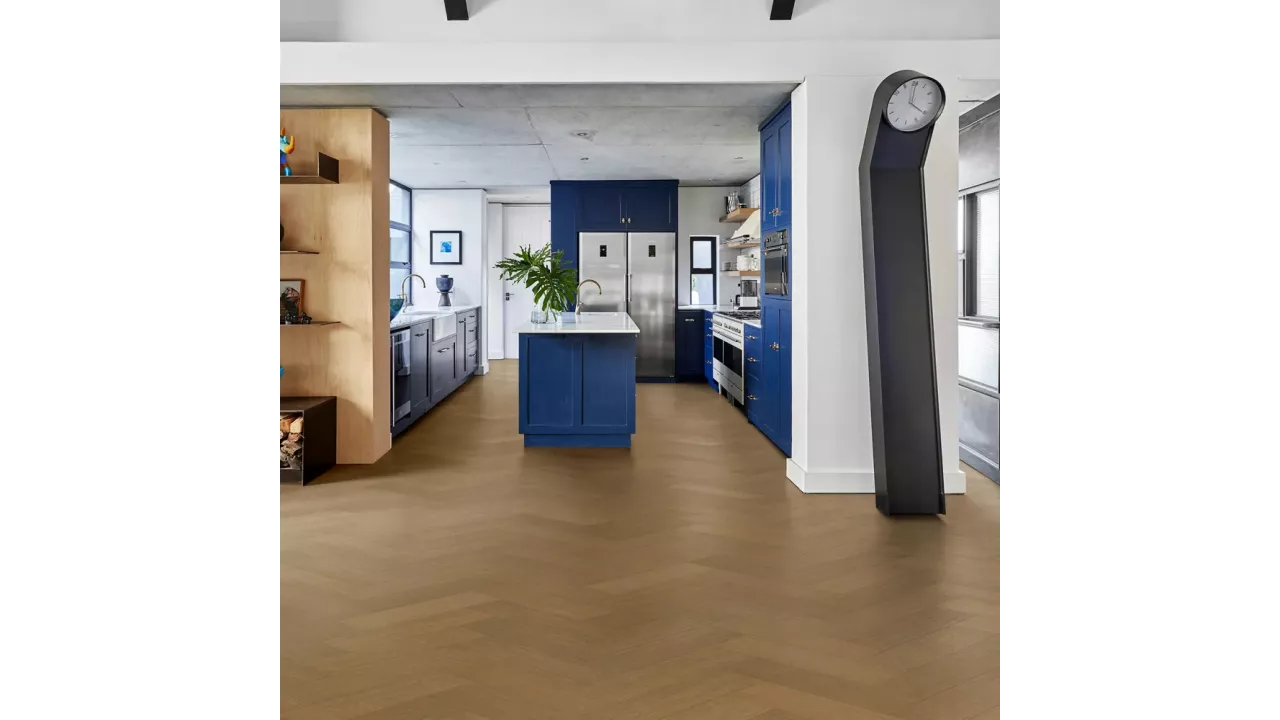 Kahrs Life Authentic Oak Sage Herringbone