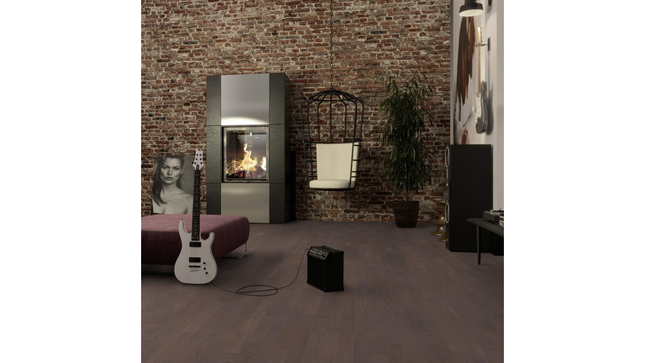 Boen Oak Elephant Grey Live Pure 3-Strip