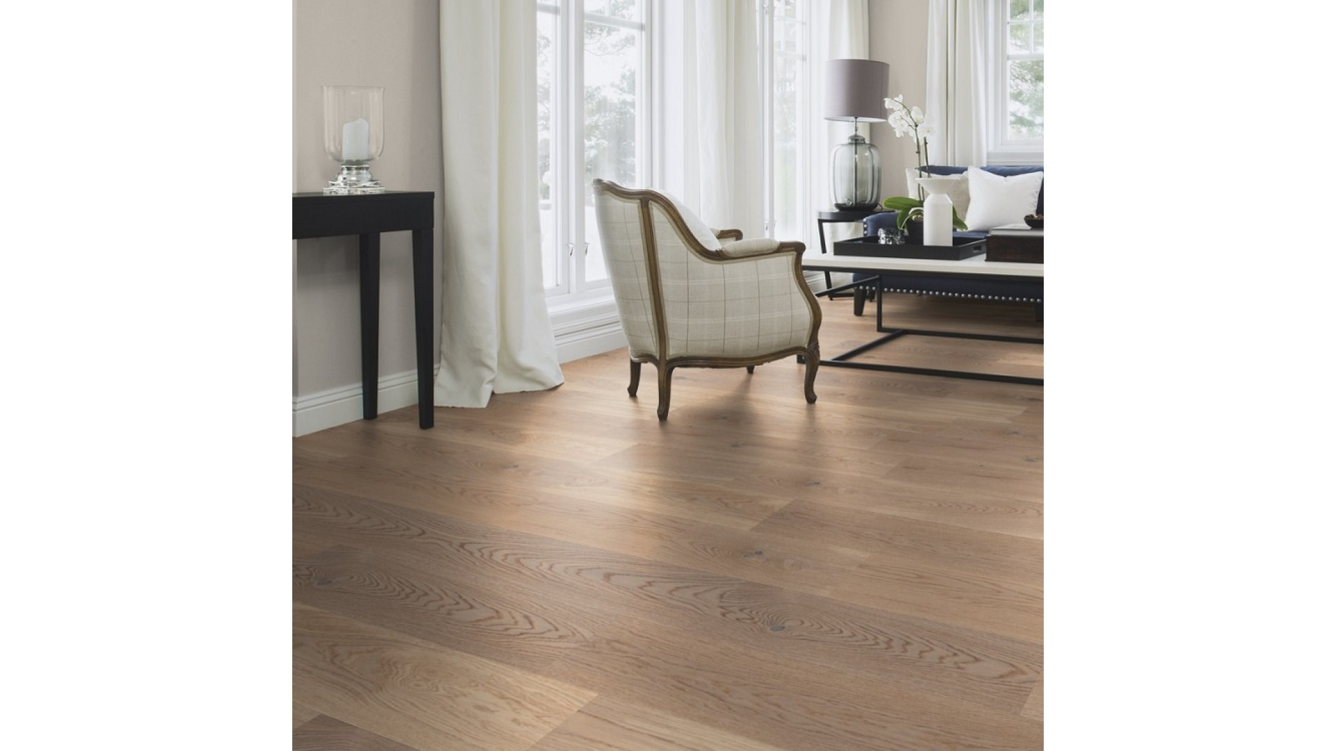Boen Castle Oak Animoso White Brushed And Oiled 209mm