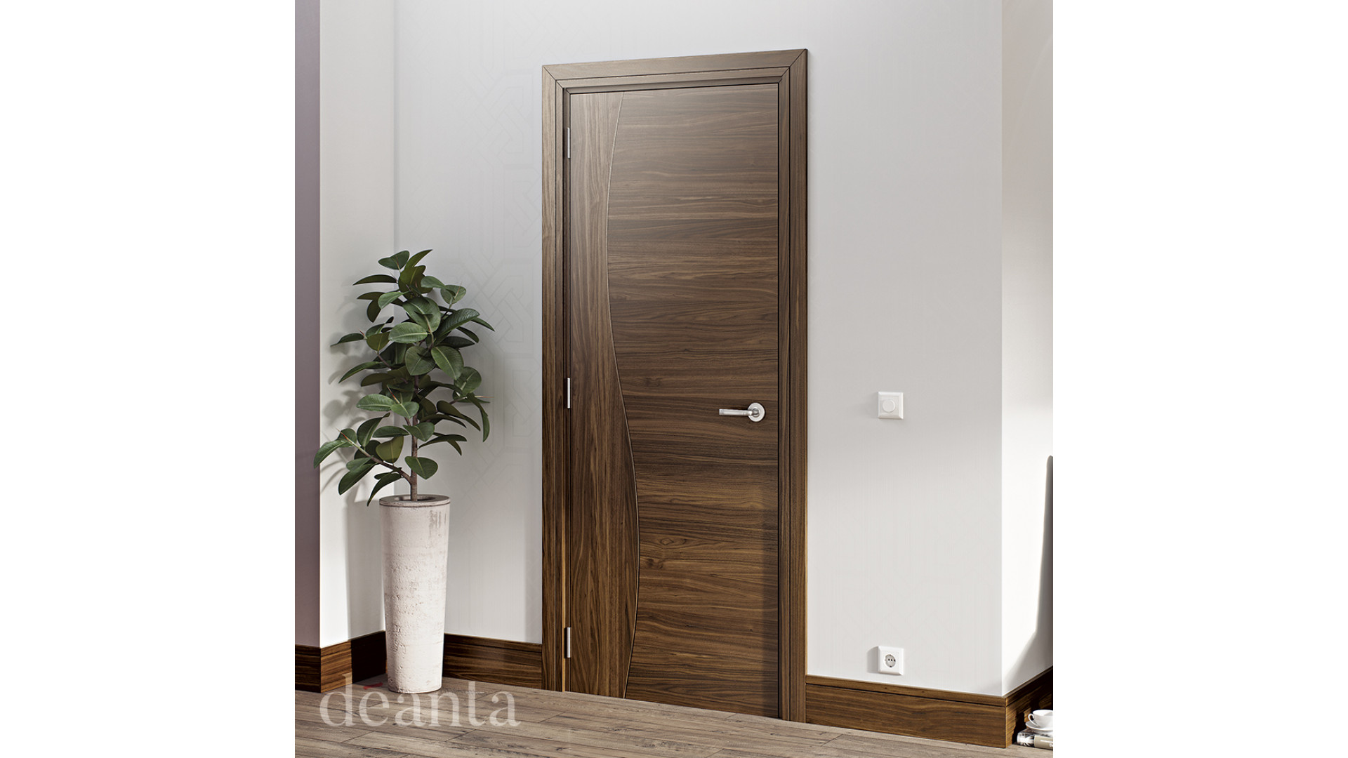 Deanta Cadiz Prefinished Walnut FD30 FSC
