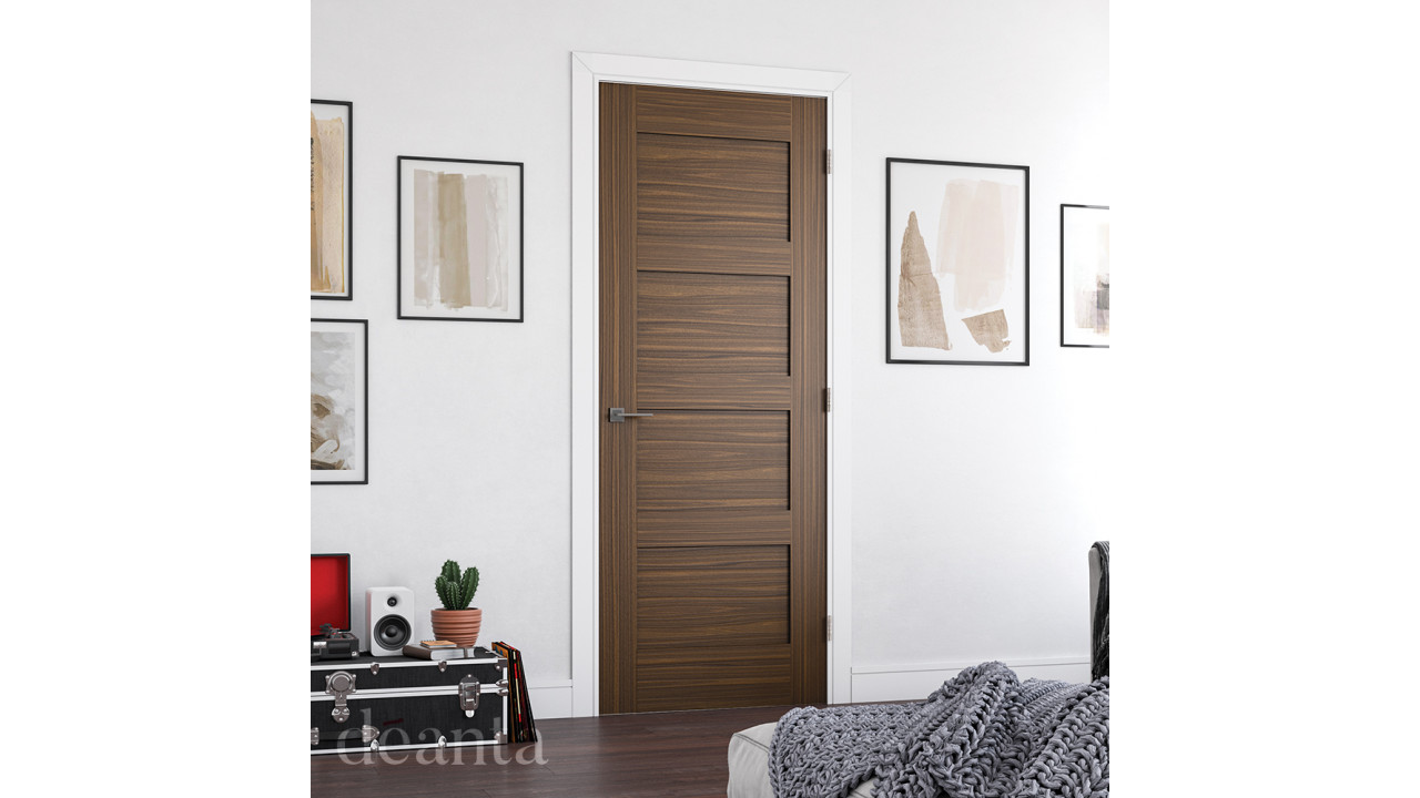 Deanta Coventry Prefinished Walnut FD30 FSC