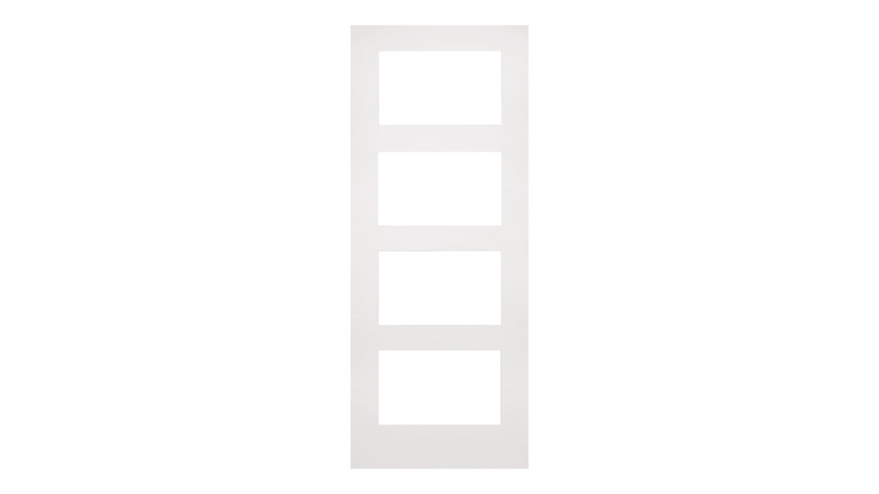 Deanta Coventry White Primed Glazed FSC