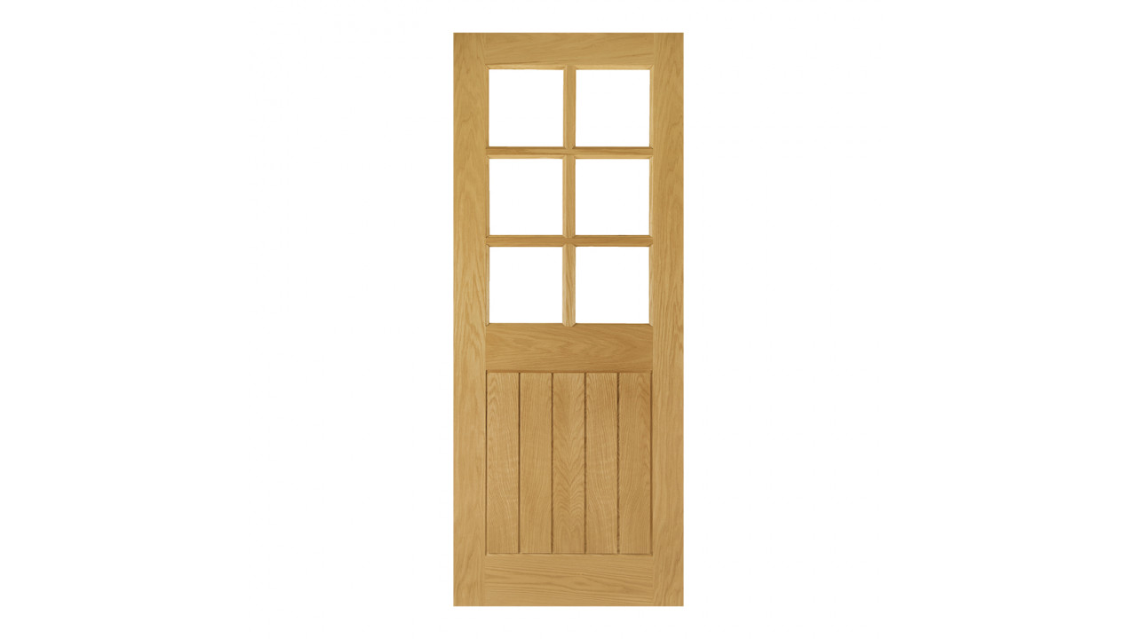 Deanta Ely Unfinished Oak Bevelled Glaze (6L) FSC