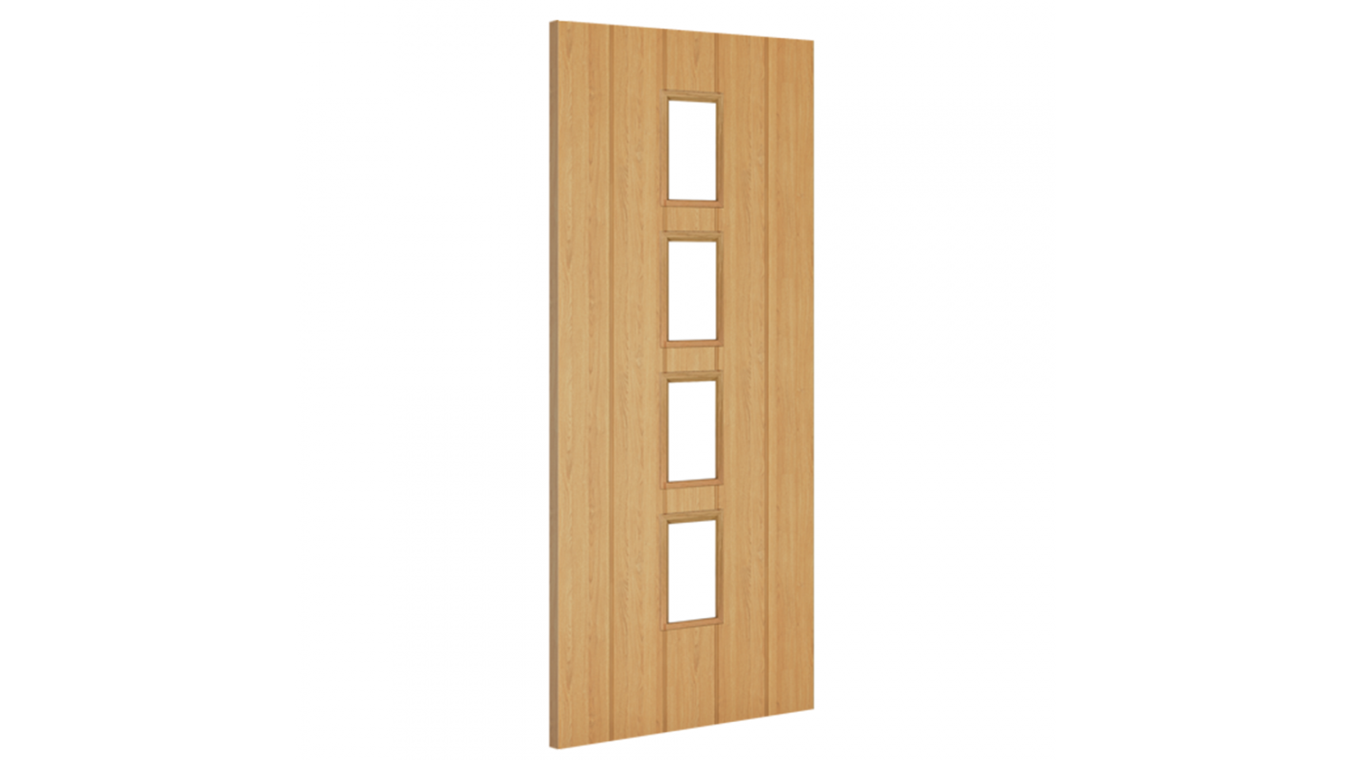 Deanta Galway Unfinished Oak Glazed FD30 FSC