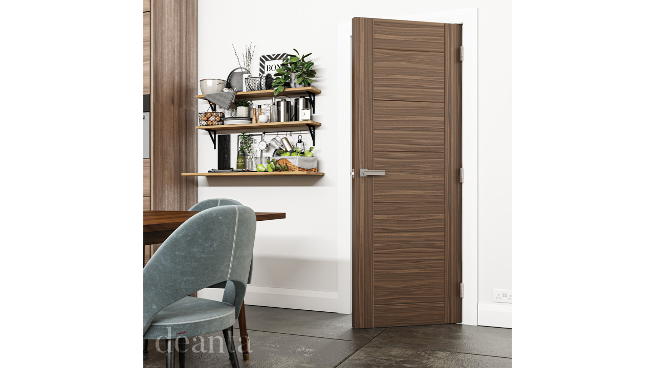 Deanta Seville Prefinished Walnut FD30 FSC