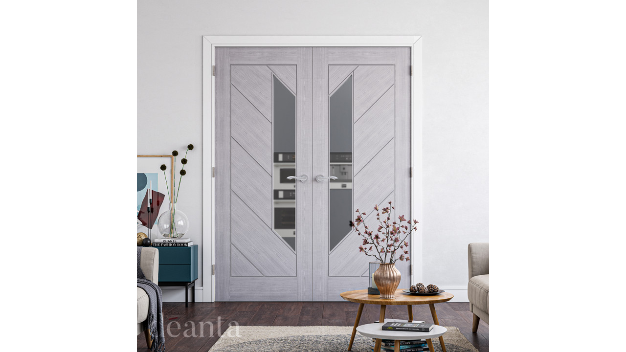 Deanta Torino Light Grey Ash Glazed FSC