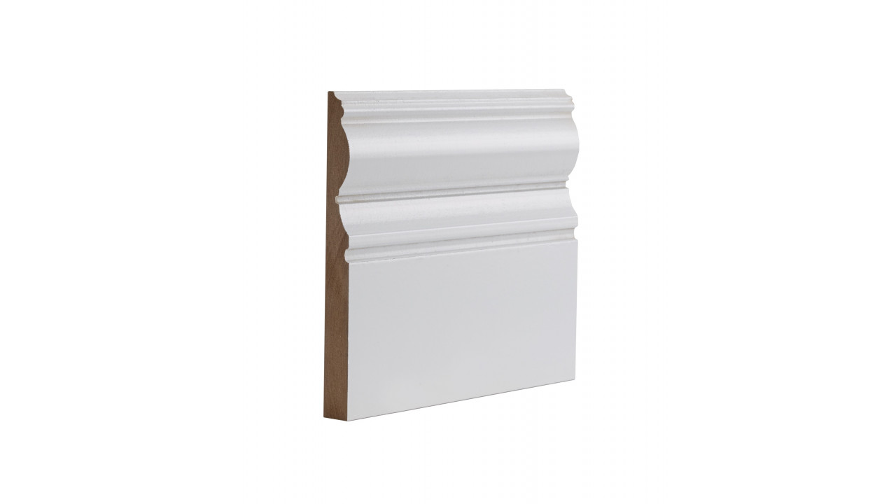 Deanta White Primed Victoriana Skirting FSC