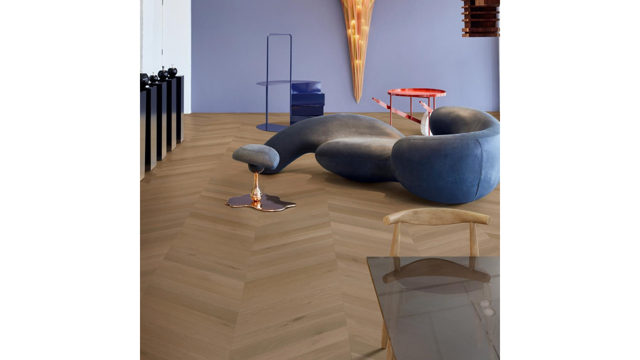 Kahrs Sensation Intention Chevron Click Vinyl Flooring