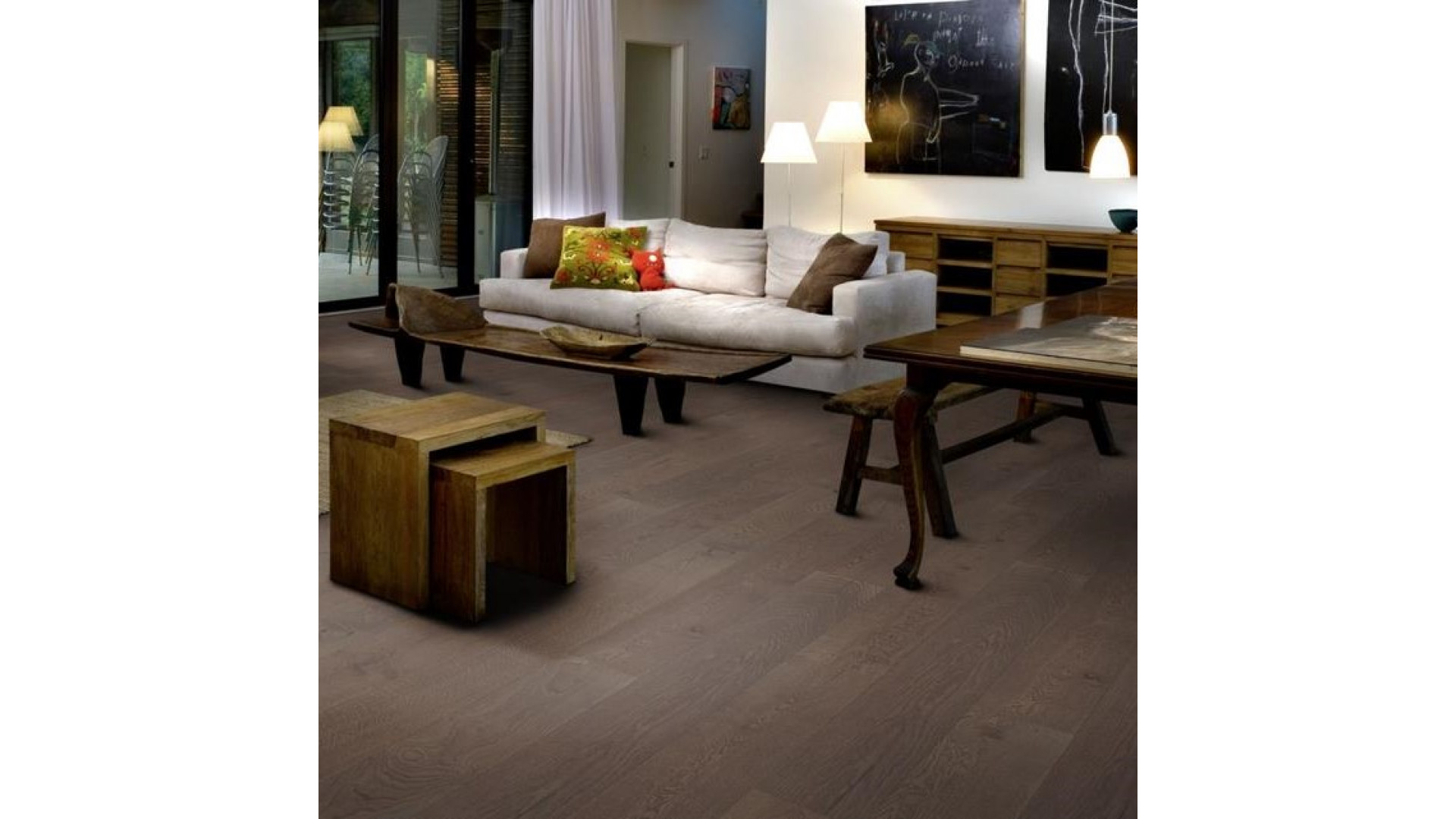 Kahrs Beyond Retro Charcoal Light 1-Strip Plank Ultra Matt