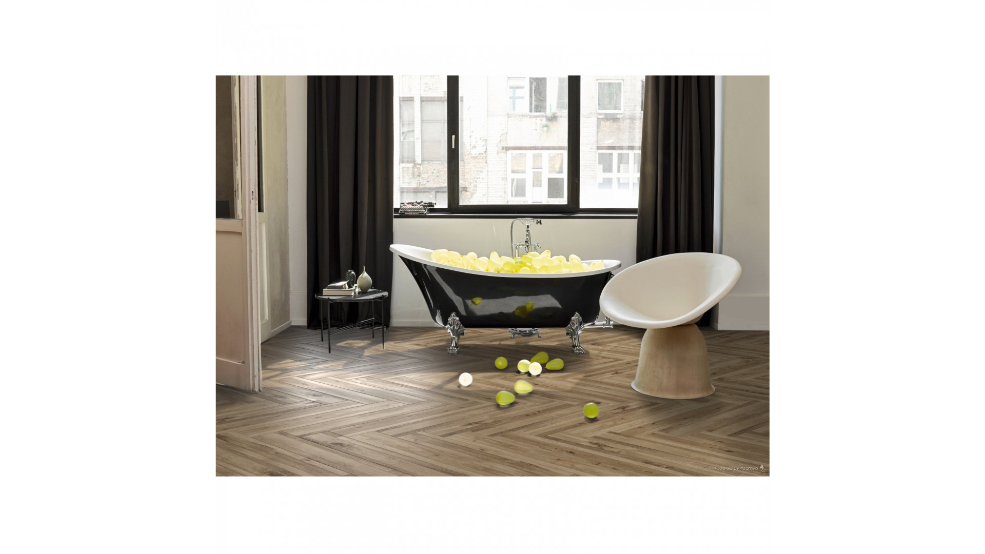 Parador Trendtime 3 Iconics. Oak Multi-Plank Mix Natural Herringbone