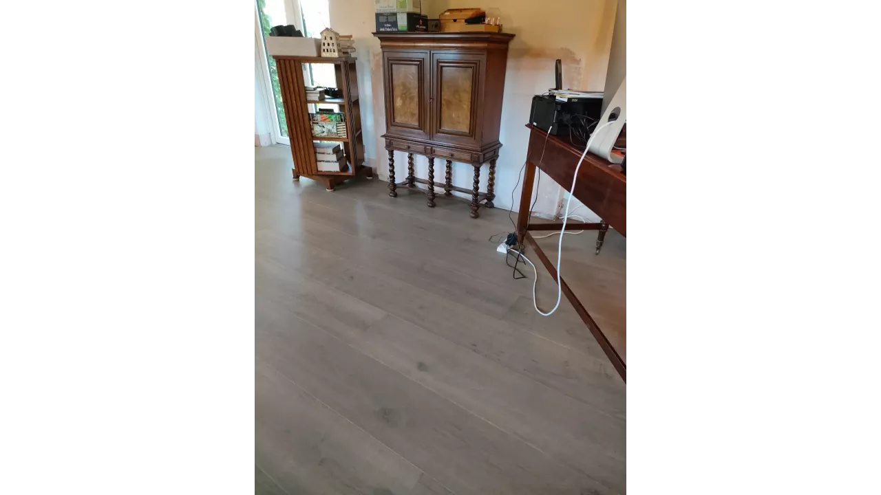 Pergo Nordic Grey Oak 260mm Wide Long Plank Wood Flooring
