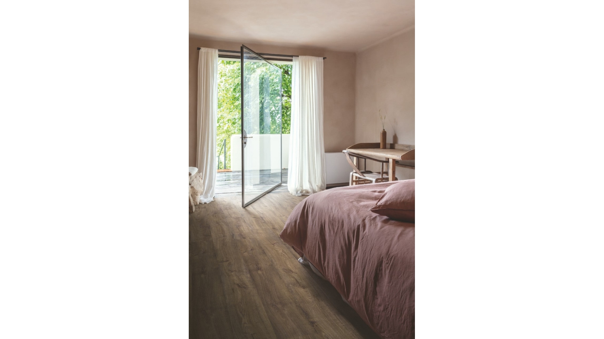 Quickstep Alpha Bloom Autumn Oak Chocolate Rigid Click