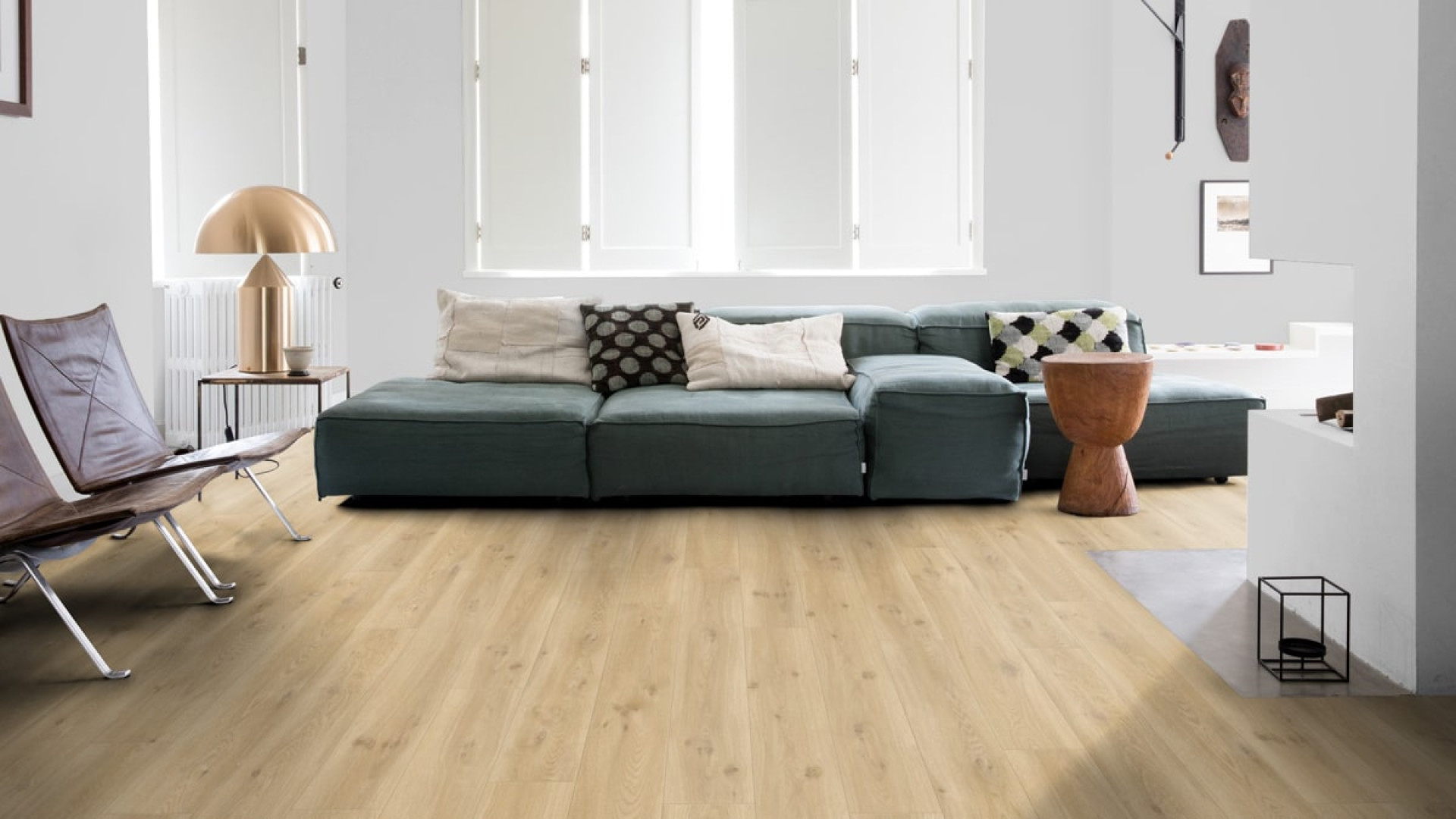 Quickstep Alpha Blos Drift Oak Beige Rigid Click