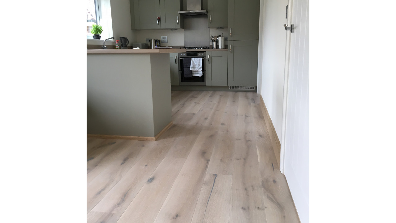 Tarkett Heritage Oak Limestone Engineered Wood Flooring