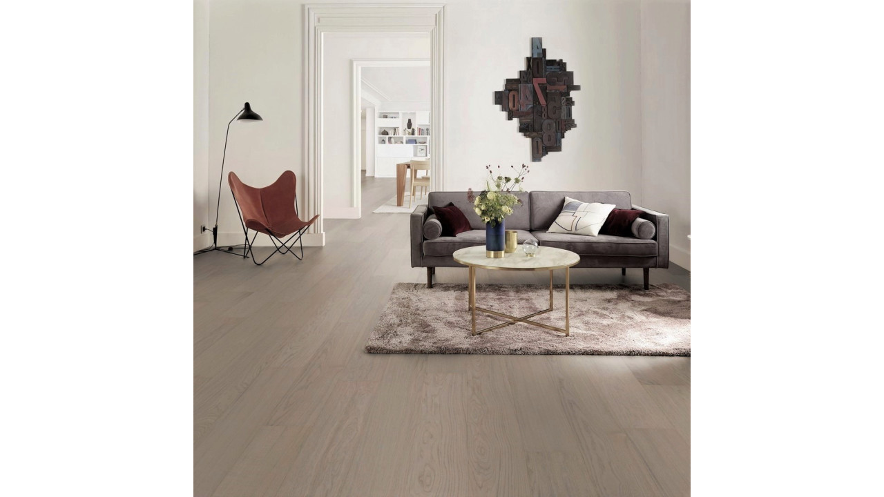Tarkett Oak Evening Grey Engineered Wood Flooring