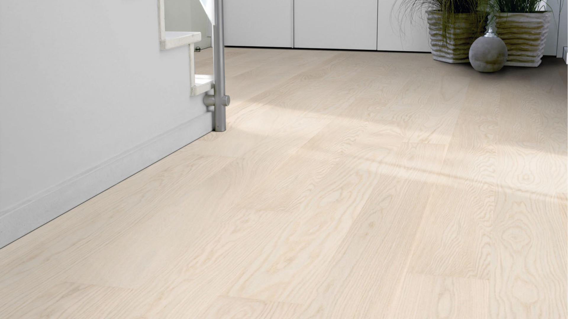 Grace Withe Tarkett Grace Oak White Lace Plank XT 190mm Wood Flooring