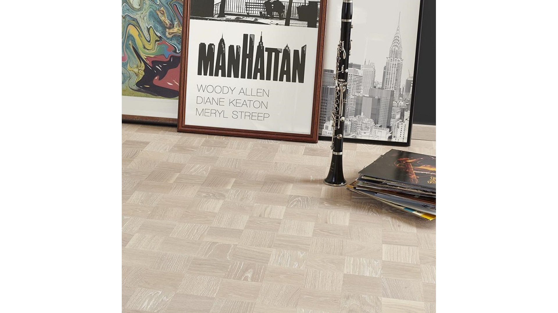 Tarkett Noble Oak Manhattan Block Pattern Parquet