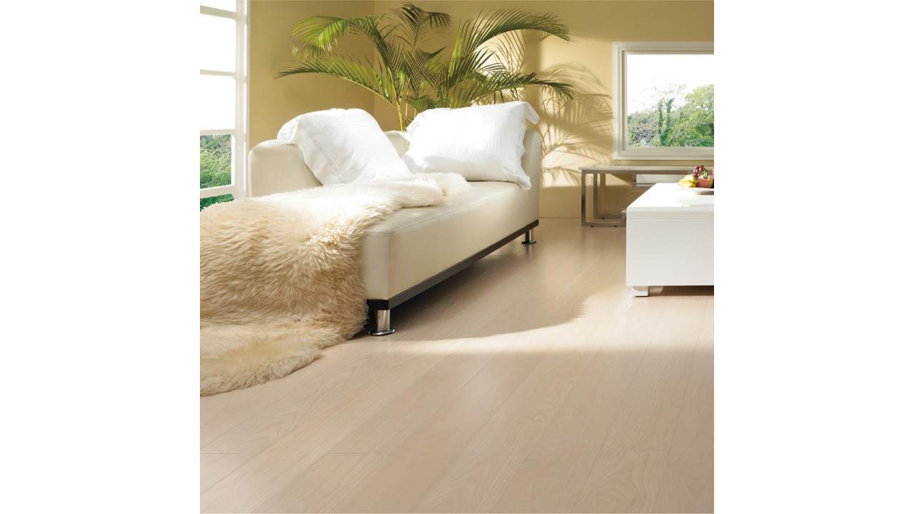 Tarkett Ash White Nature Matt White Engineered Wood Flooring
