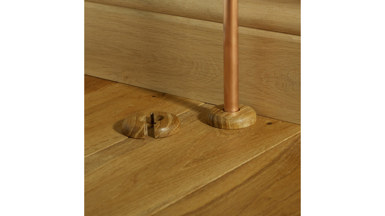 Oak Radiator Pipe Covers