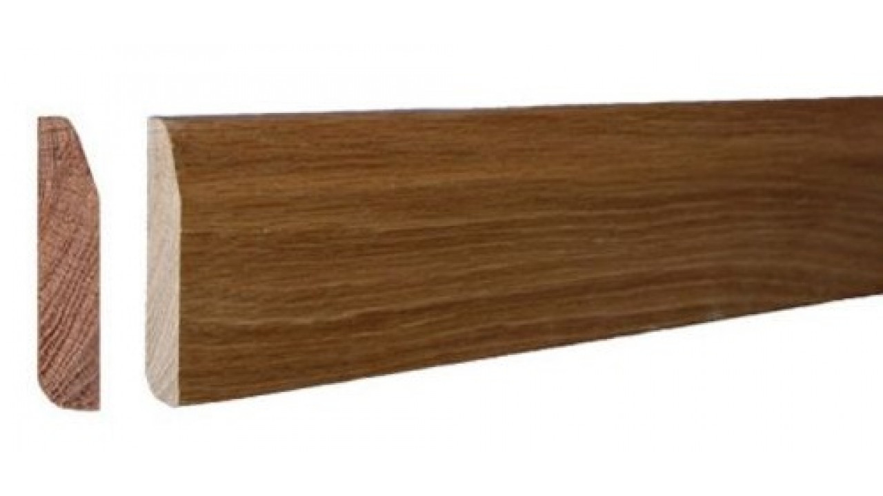 Solid Oak Chamfered Skirting Board Available In Various Sizes