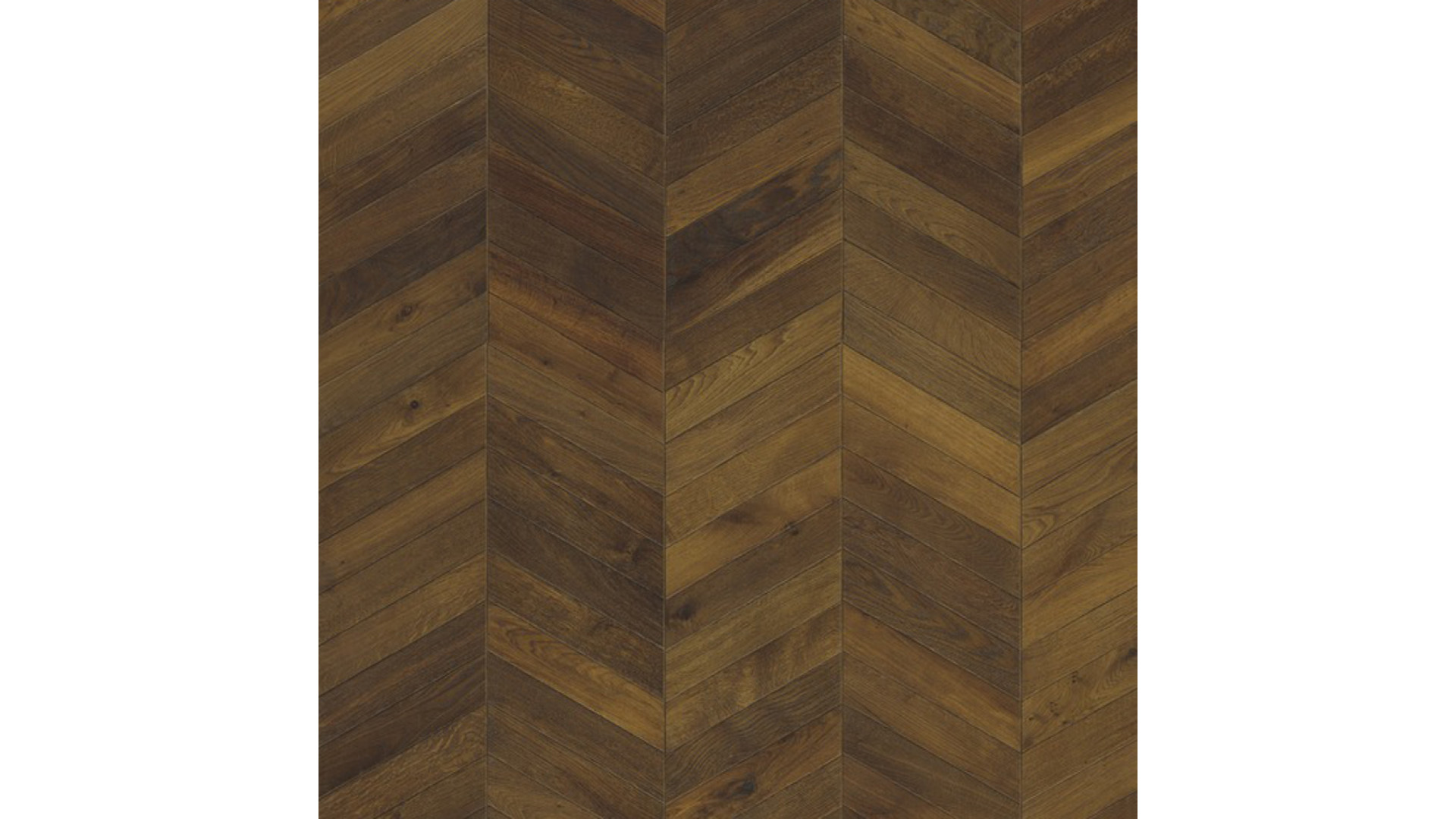 Kahrs Oak Chevron Dark Brown