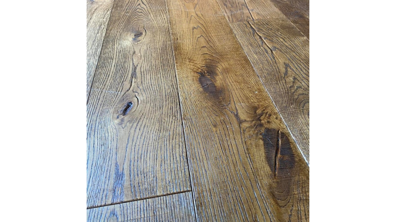 Woodland Strata Solid Oak ABC Old English Engineered Wood Flooring 20mm