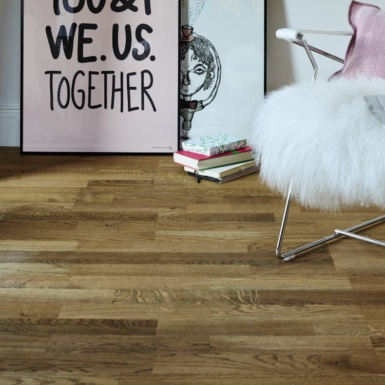Boen Oak Alamo 3 Strip Natural Oil Engineered Wood Flooring