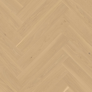 Boen Herringbone Oak Pale White Andante Matt Lacquer 137mm