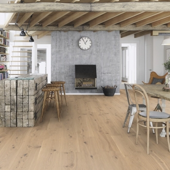 Boen Chaletino Oak White Canyon Live Pure