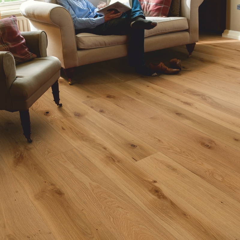 Elka Rustic Brushed And Oiled Oak