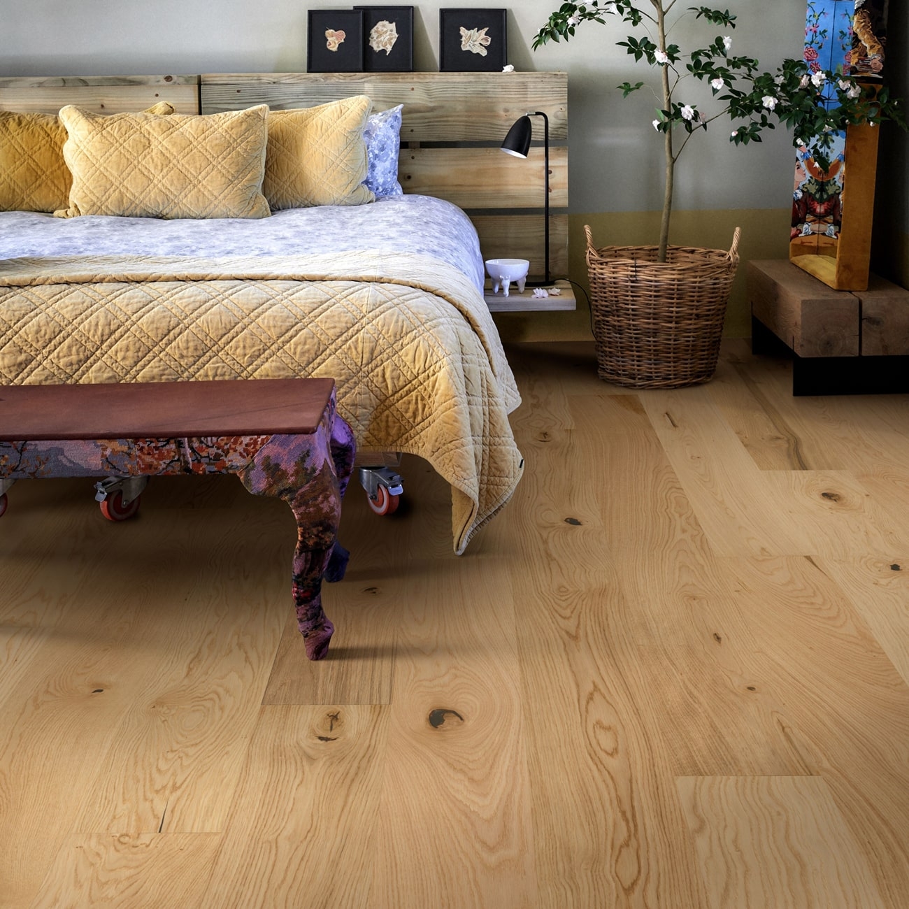 Kahrs Flora Oak Aster  Engineered Wood Flooring Matt Lacquer