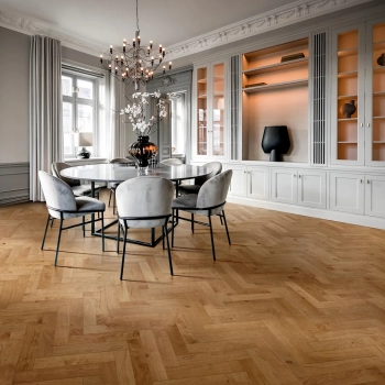 Kahrs CD Natural Oiled 120mm Herringbone Parquet