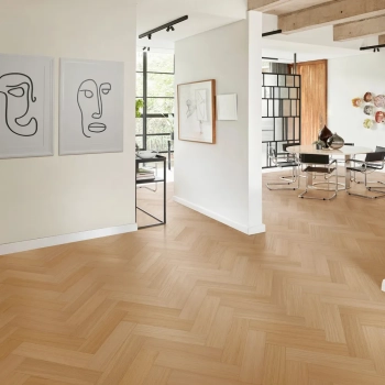 Kahrs Life Authentic Oak Chamomille Herringbone