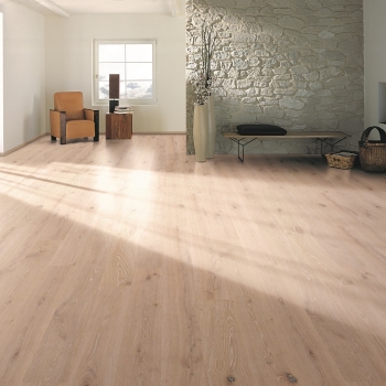 Parador 3025 Oak Rustical White Brushed And Oiled Wood Floor