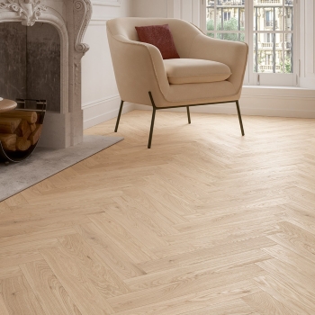 Parador Trendtime 3 Oak Bardolino White Herringbone