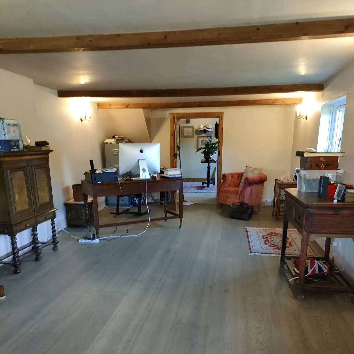 Pergo Nordic Grey Oak 260mm Wide Long Plank Wood Flooring