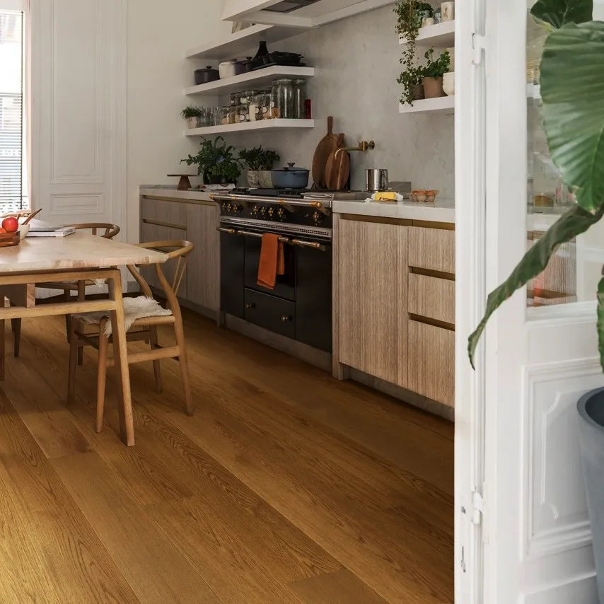 Clearance Pergo Lolland Pecan Wood Flooring 36.41m2 left