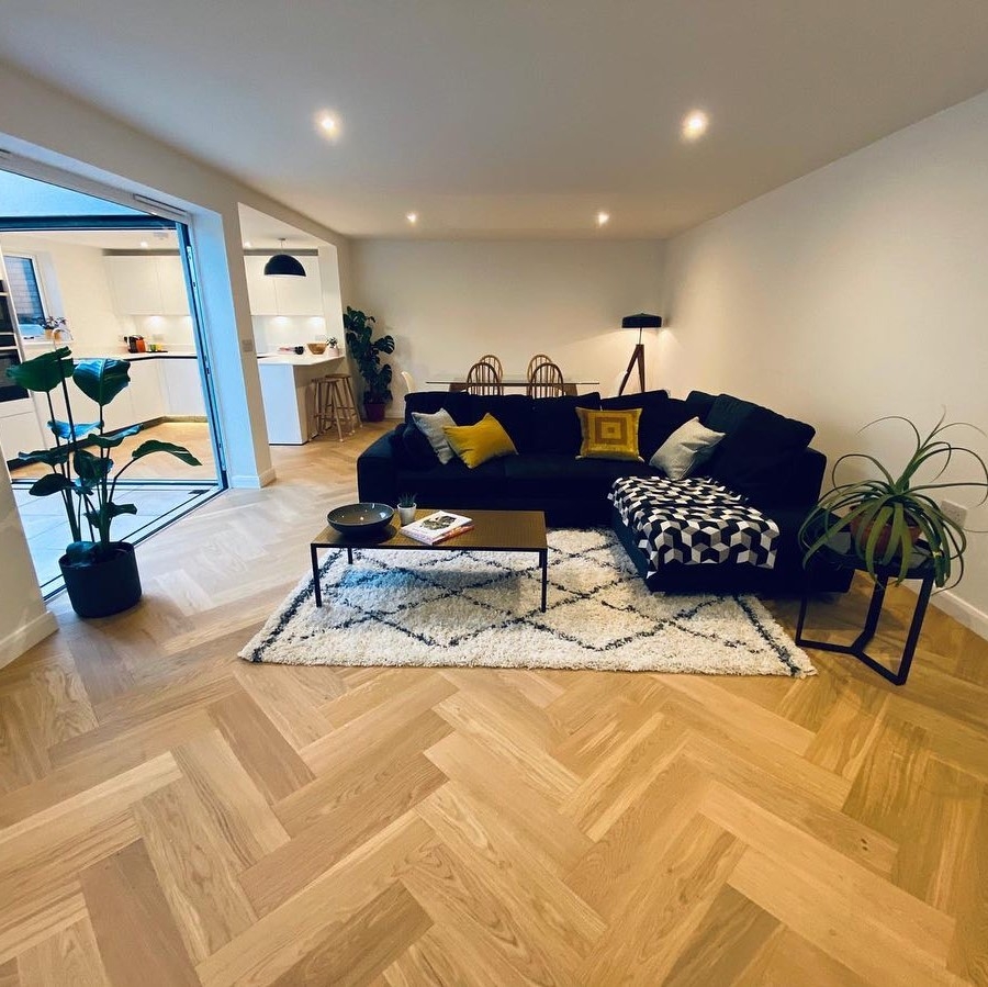 Quick-Step Disegno Pure Light Oak Extra Matt Herringbone Flooring ...