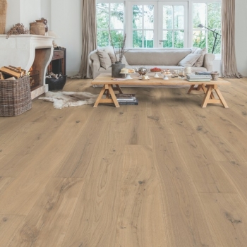 Quick-Step Massimo Cappuccino Blonde Oak Extra Matt Engineered Wood Flooring