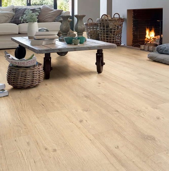 Quickstep Impressive Ultra Sandblasted Oak Natural