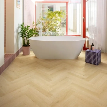 Quickstep Impressive Design Oak Ginger Herringbone