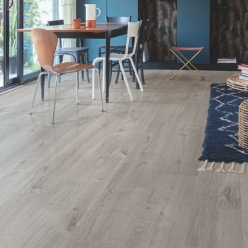 Quickstep Alpha Bloom Cotton Oak Cozy Grey Rigid Click
