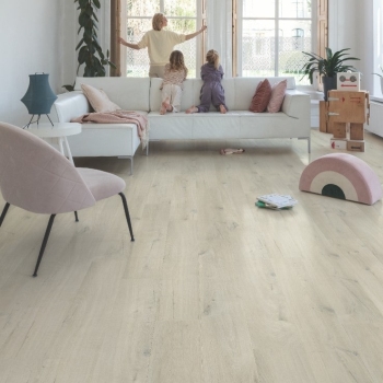 Quickstep Alpha Bloom Cotton Oak White Blush Rigid Click