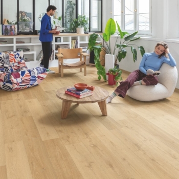 Quickstep Alpha Bloom Elegant Oak Natural Rigid Click