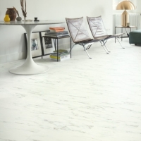 Quickstep Alpha Oro Marble Carrara White Rigid Click