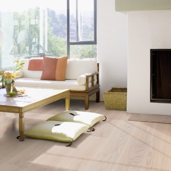 Tarkett Prestige Oak White Sand Engineered Wood Flooring