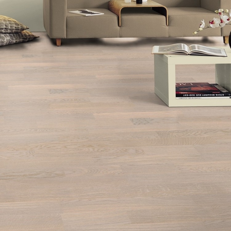 Tarkett Oak Cotton White Duoplank Engineered Wood Flooring