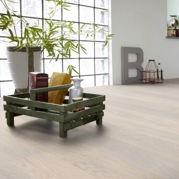 Tarkett Oak Cotton White Engineered Wood Flooring