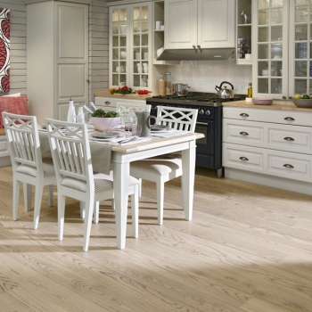 Tarkett Oak Antique White Plank Engineered Wood Flooring